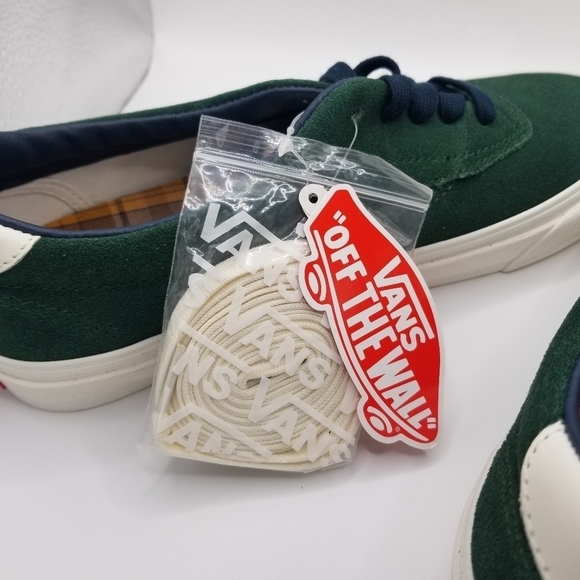 Vans Acer Ni SP Ultracush Dark Green Suede Sneakers NWT Men 9 Women 10.5 - Picture 3 of 11